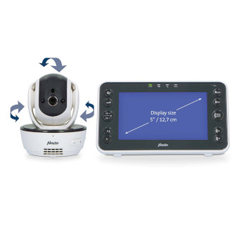DVM200XL Video-babyfoon met 5\