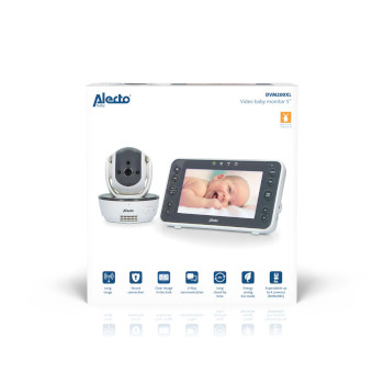 DVM200XL Video-babyfoon met 5\