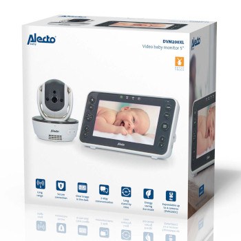 DVM200XL Video-babyfoon met 5\