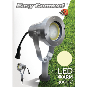 EC65170 Led tuinlamp met spies 4 w 3000 k Verpakking foto