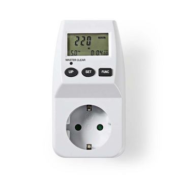 ECOM01 Energieverbruiksmeter | batterij gevoed / netvoeding | 16 a | accumulatief stroomverbruik (w) / amp&