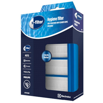 EFH12W Efh12w s-filter® stofzuiger hygiene filter™ uitwasbare filter Verpakking foto