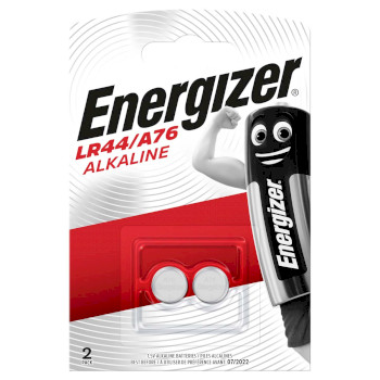 EN-623055 Alkaline-batterij lr44 | 1.5 v dc | 175 mah | 2-blister | zilver