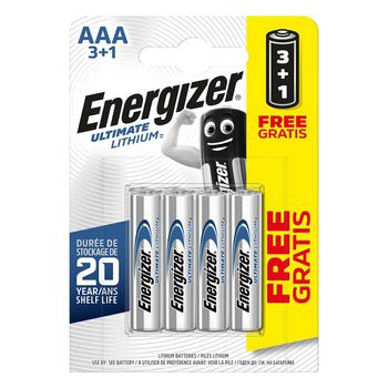 EN-639173 Lithium batterij aaa 1.5 v ultimate 4-promotional blister