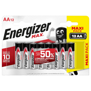 EN-MAXAA12 Alkaline-batterij aa | 1.5 v dc | 12-blister