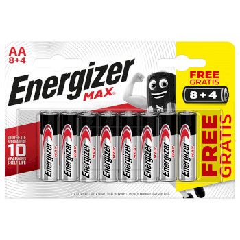 EN-MAXAA84 Alkaline-batterij aa | 1.5 v dc | 12-blister