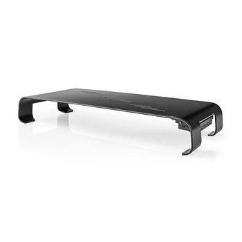 ERGOMFSU3400BK Monitorstandaard | ergonomie: yes | maximaal draagvermogen: 18 kg | universeel | usb hub | verstelba Product foto