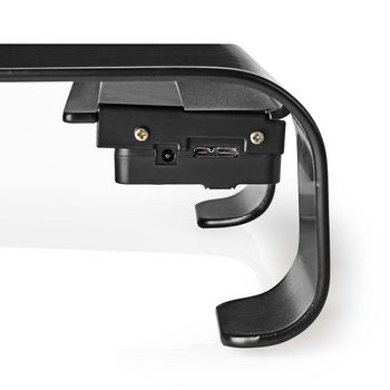 ERGOMFSU3400BK Monitorstandaard | ergonomie: yes | maximaal draagvermogen: 18 kg | universeel | usb hub | verstelba Product foto