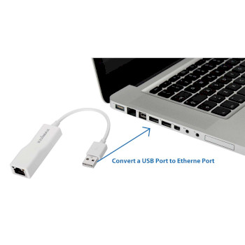 EU-4208 Usb 2.0 fast ethernet-adapter 10/100 mbit wit Product foto