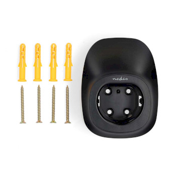 EVCABLEHOOKBK1 Ev charger cable wall mount Inhoud verpakking foto