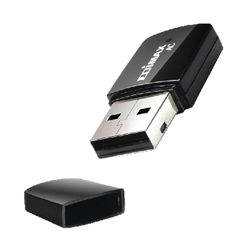 EW-7811UTC Draadloze usb-adapter ac600 2.4/5 ghz (dual band) zwart In gebruik foto