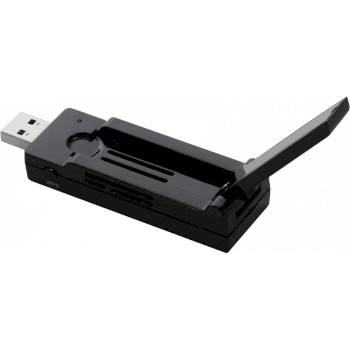 EW-7833UAC Ac1750 dual-band wi-fi usb 3.0-adapter met 180 graden verstelbare antenne zwart Product foto