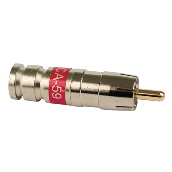 F4324241 Connector rca male metaal