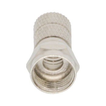FC-001PROF F-connector 7.0 mm male metaal zilver Product foto