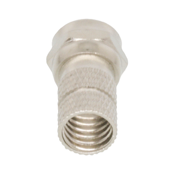 FC-001PROF F-connector 7.0 mm male metaal zilver Product foto