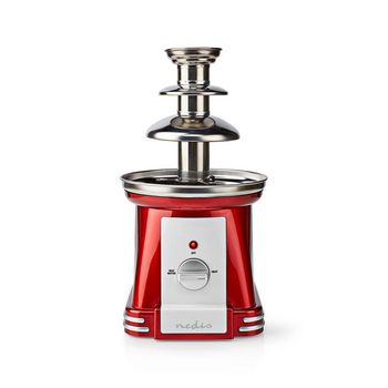 FCCF100FRD Chocolade fountain | 90 w | rood / wit