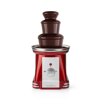FCCF100FRD Chocolade fountain | 90 w | rood / wit Product foto