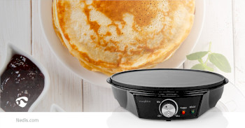 FCCM120FBK30 Crêpemaker | diameter: 300 mm | 1200 w | anti-aanbak laag | temperatuurinstelling | indicatiela Product foto