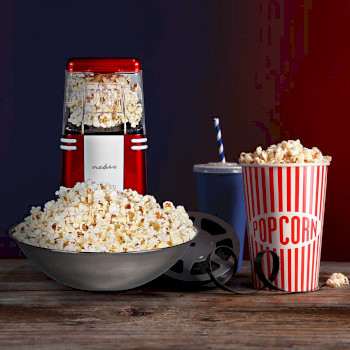 FCPC100RD Popcornmachine | 1200 w | 2 - 4 min | rood / wit Product foto