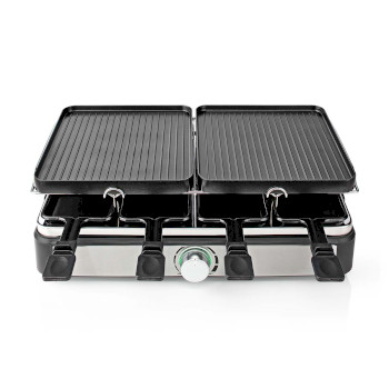 FCRA300FBK8 Gourmet / raclette | grill / steen | 8 personen | spatel | temperatuurinstelling | anti-aanbak laag  Product foto