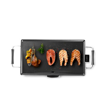 FCTE110EBK50 Teppanyaki tafelgrill | bakoppervlak (l x b): 47.5 x 26.5 cm | 5 warmte standen Product foto