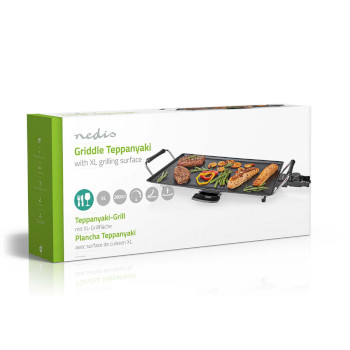 FCTE110EBK50 Teppanyaki tafelgrill | bakoppervlak (l x b): 47.5 x 26.5 cm | 5 warmte standen Verpakking foto