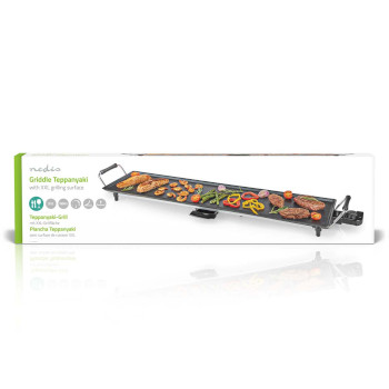 FCTE110EBK90 Teppanyaki tafelgrill | bakoppervlak (l x b): 90 x 23 cm | 5 warmte standen Verpakking foto