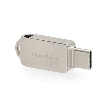 FDRIUC3128SI Flash drive | 128 gb | usb-a / usb-c™ | leessnelheid: 110 mb/s | schrijfsnelheid: 30 mb/s Product foto