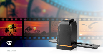 FISC3650BK Dia-/negatiefscanner | 35.0 mm | 10 mpixel | scanresolutie: 1800 / 3600 dpi | scanduur: 2 s | usb ge Product foto
