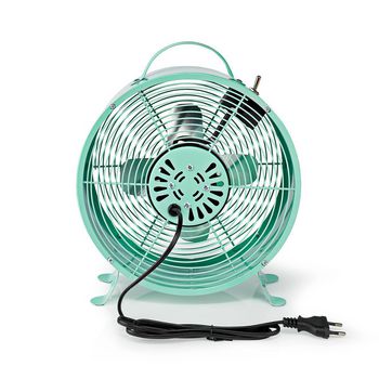 FNCL10TQ20 Tafelventilator | netvoeding | diameter: 250 mm | 20 w | 2 snelheden | turquoise Product foto