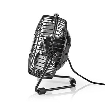 FNDK1BK10 Tafelventilator | usb gevoed | diameter: 100 mm | 3 w | 1 snelheid | zwart Product foto