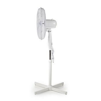 FNST11CWT40 Staande ventilator met afstandsbediening | instelbare hoogte | diameter 40 cm | 3 snelheden | wit Product foto