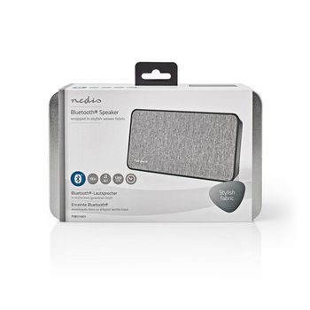 FSBS110GY Bluetooth®-speaker | batterij speelduur: tot 4 uur | tafelmodel | 15 w | mono | zwart/grijs  foto
