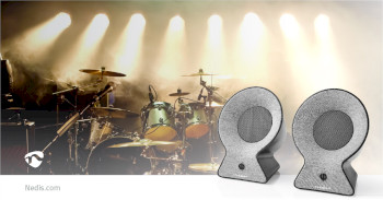 FSBS120GY Bluetooth®-speaker | batterij speelduur: tot 4 uur | tafelmodel | 30 w | stereo | koppelbaar |  Product foto