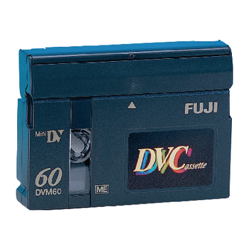 FUJI-DVM60 Opneembare mini dvcassette 60 minuten