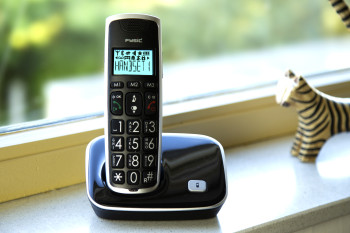 FX-6000 Dect seniorentelefoon met grote toetsen en 1 handset zwart Product foto