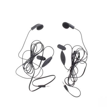 GA-EBM2 Headset in-ear 2.5 mm 2.5 mm ingebouwde microfoon 1.42 m zwart