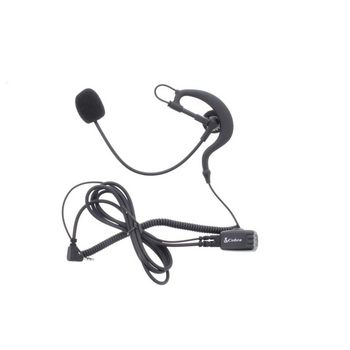 GA-EP02 Oortelefoontje headset met microfoonboom 2.5 mm ingebouwde microfoon zwart Product foto