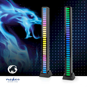 GALDP110BK Game verlichting | rgb | batterij gevoed | gebruikt voor: desktop / notebook | zwart Product foto