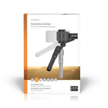 GBAL100BK Gimbal voor smartphone | 3-assige stabilisatie | schermen tot 6 inch | gratis app Verpakking foto