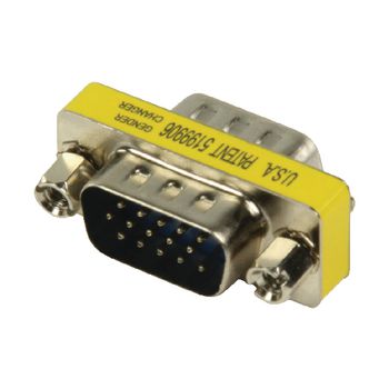 GCHD-MM15P Vga-adapter vga male - vga male metaal Product foto