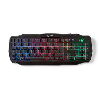 GCK41100BKIT Gaming combo kit | 4-in-1 | toetsenbord, koptelefoon, muis en muismat | blauw / zwart | qwerty | ita Product foto