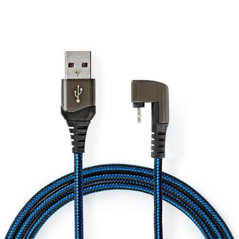 GCTB39300AL20 Usb-kabel | usb 2.0 | apple lightning 8-pins | usb-a male | 12 w | 480 mbps | vernikkeld | 2.00 m |  Product foto