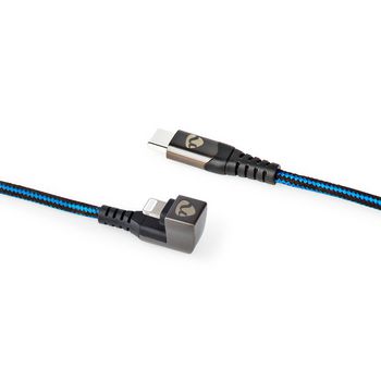 GCTB39650AL20 Usb-kabel | usb 2.0 | apple lightning 8-pins | usb-c™ male | 480 mbps | vernikkeld | 2.00 m |  Product foto