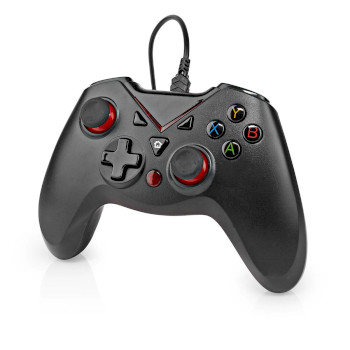 GGPD110BK Gamepad | usb type-a | usb gevoed | pc | aantal knoppen: 12 | kabellengte: 1.60 m | zwart Product foto