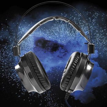 GHST400BK Gaming headset | over-ear | stereo | usb type-a / 2x 3.5 mm | ingebouwde microfoon | 2.20 m | normal Product foto