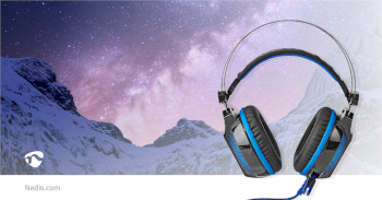 GHST500BK Gaming headset | over-ear | surround | usb type-a | buigbare en inschuifbare microfoon | 2.10 m | no Product foto