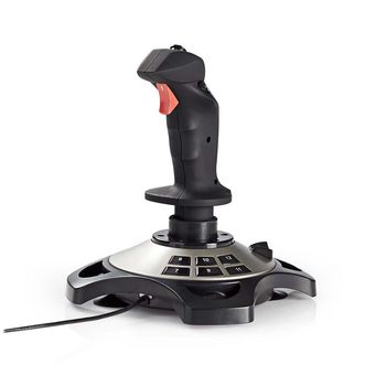 GJSK200BK Gaming-joystick | force feedback | usb-voeding | werkt met usb-apparaten Product foto