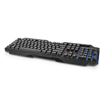 GKBD110BKND Bedraad gaming toetsenbord | usb type-a | membrane toetsen | led | qwerty | scandinavisch | usb gevo Product foto