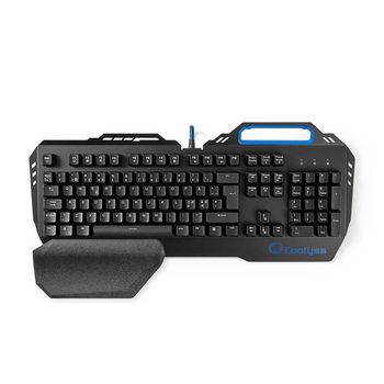 GKBD400BKND Bedraad gaming toetsenbord | usb | mechanische toetsen | rgb | noors | scandinavisch | usb gevoed |  Product foto